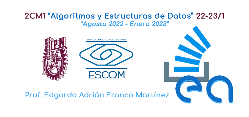 2CM1 Algoritmos y Estructuras de Datos 2022-2023/1
